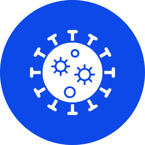 An icon of a mold spore